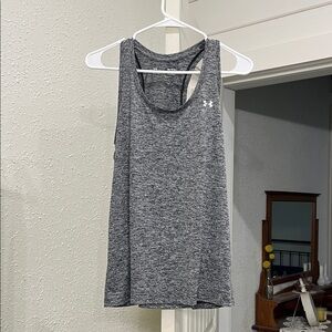Under Armour Women's Heathered Gray Tank Top